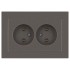 Розетка 2-м СП Accent 6-204-09 16А IP20 250В 2P AL/CU титан Intro Б0063433 Розетка 2-м СП Accent 6-204-09 16А IP20 250В 2P AL/CU титан Intro Б0063433