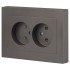 Розетка 2-м СП Accent 6-204-09 16А IP20 250В 2P AL/CU титан Intro Б0063433 Розетка 2-м СП Accent 6-204-09 16А IP20 250В 2P AL/CU титан Intro Б0063433