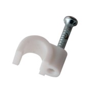 Крепеж кабеля круглый 4 мм, белый (упак. 20 шт) REXANT Крепеж кабеля круглый 4 мм, белый (упак. 20 шт) REXANT