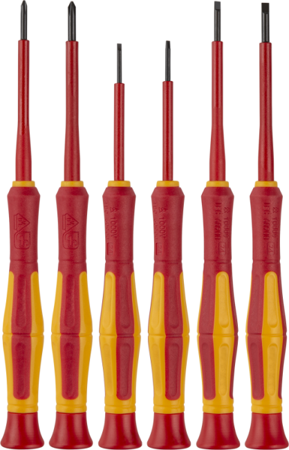 Набор отверток диэлектрических прецизионных NHT-Otd04-H6 (6шт) Navigator 95271