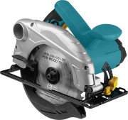 Пила дисковая 1300 Вт, 4700 об/мин, 190/20 мм, жел. опора, рез. накл., блок шпинд., коробка