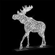 Декоративная 3D фигура Лось 400 см (перед отгрузкой уточнить транспортировочные данные) Декоративная 3D фигура Лось 400 см (перед отгрузкой уточнить транспортировочные данные)