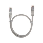 Патч-корд F/UTP, CAT 5e, RJ45-RJ45, 26AWG, LSZH, серый, 0,5м REXANT Патч-корд F/UTP, CAT 5e, RJ45-RJ45, 26AWG, LSZH, серый, 0,5м REXANT