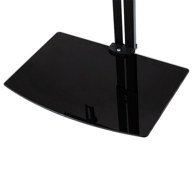 Кронштейн для телевизора 32"-50", фиксированный, с дополнительной полкой для медиа-оборудования, серия HOME REXANT