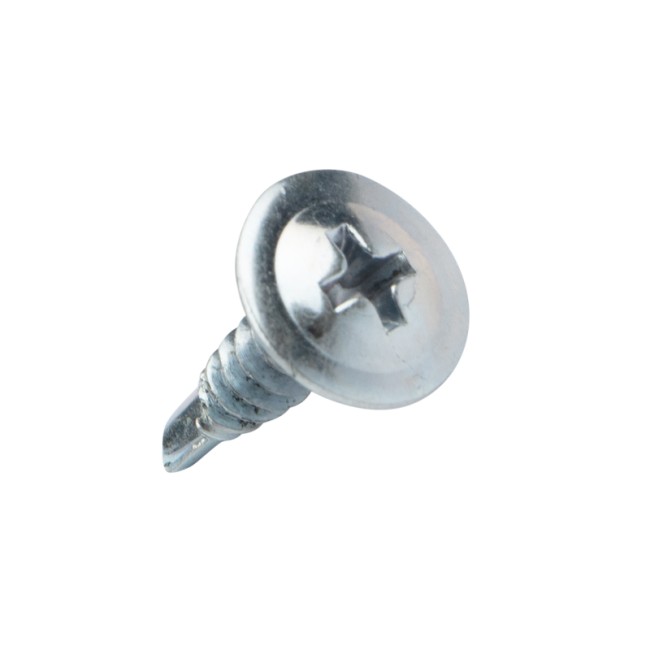 Саморез с прессшайбой ПШС сверло 4,2х16, пакет (1000 шт/уп) KRANZ