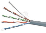 Витая пара UTP 4 пары AWG 24 категория 5е внутренняя Cu Premium