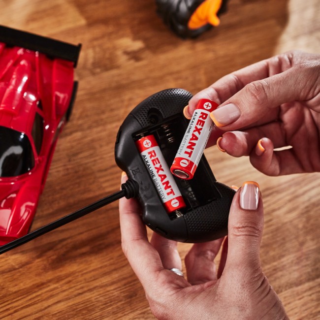 Батарейка алкалиновая AA/LR6, 1,5В, 4 шт, блистер REXANT