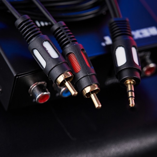 Шнур Стерео 3,5мм - 2 RCA, 1,5м, Gold REXANT Шнур Стерео 3,5мм - 2 RCA, 1,5м, Gold REXANT