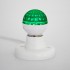 Лампа шар Е27 9 LED Ø50мм зеленая