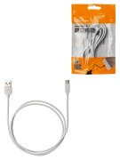 Дата-кабель, ДК 5, USB - USB Type-C, 1 м, белый, TDM Дата-кабель, ДК 5, USB - USB Type-C, 1 м, белый, TDM