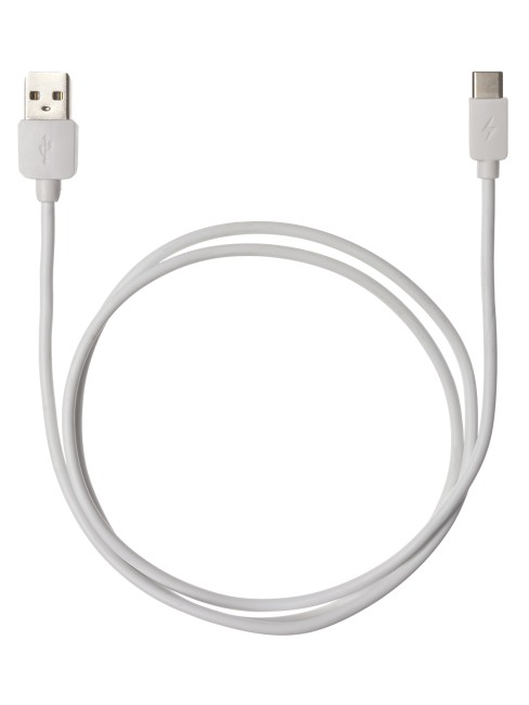 Дата-кабель, ДК 5, USB - USB Type-C, 1 м, белый, TDM