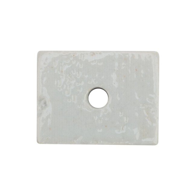 Клемма керамическая винтовая КВ 16 мм² 2 пары контактов с крепежным отверстием (50 шт./уп.) REXANT