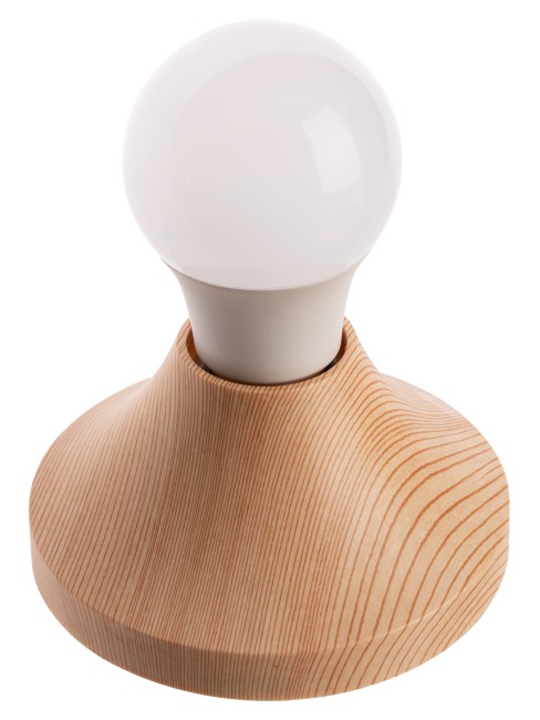 Патрон-основание, керамический E27, "ЭКО" сосна TDM Патрон-основание, керамический E27, "ЭКО" сосна TDM