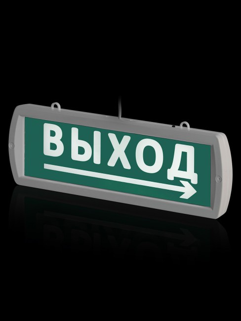 Оповещатель охранно-пожарный световой Топаз-220-Д "Направление к выходу" 220 В, IP52 TDM Оповещатель охранно-пожарный световой Топаз-220-Д "Направление к выходу" 220 В, IP52 TDM
