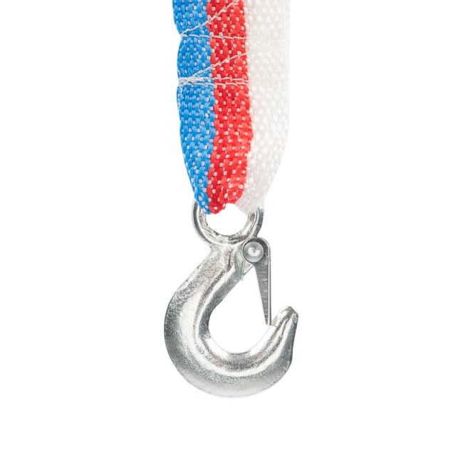 Трос буксировочный REXANT 3.5 т, 5 м, с двумя крюками, в чехле