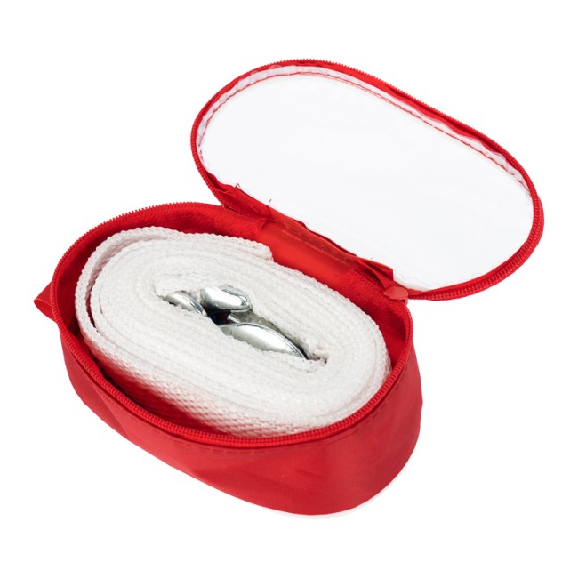 Трос буксировочный REXANT 3.5 т, 5 м, с двумя крюками, в чехле