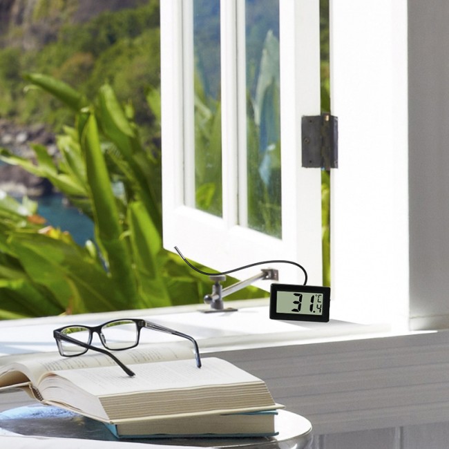 Термометр электронный с дистанционным датчиком измерения температуры REXANT Термометр электронный с дистанционным датчиком измерения температуры REXANT