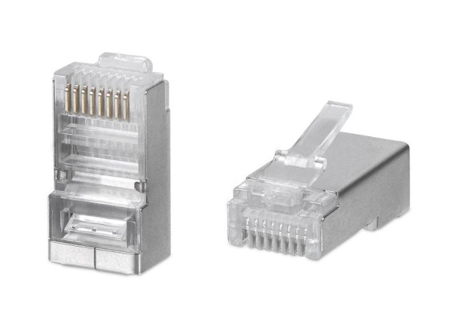 Коннектор RJ45(8P8C) кат.5E экранир. универс. (уп.100шт) TOKOV ELECTRIC TKE-CN-5E24-STP Коннектор RJ45(8P8C) кат.5E экранир. универс. (уп.100шт) TOKOV ELECTRIC TKE-CN-5E24-STP