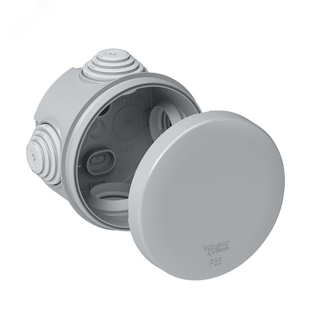 Коробка распределительная 65х45мм IP55 серая Коробка распределительная 65х45мм IP55 серая