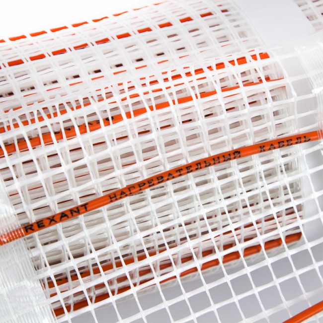 Теплый пол, нагревательный мат Extra 4м², 0,5х8м, 640Вт двухжильный, REXANT Теплый пол, нагревательный мат Extra 4м², 0,5х8м, 640Вт двухжильный, REXANT