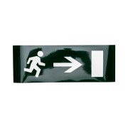 Наклейка для аварийного светильника "ВЫХОД  ВПРАВО" REXANT 