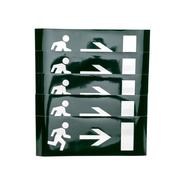 Наклейка для аварийного светильника "ВЫХОД  ВПРАВО" REXANT 