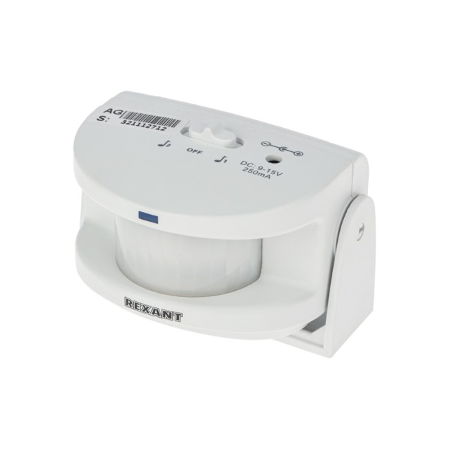 Беспроводной звонок с выносным датчиком движения (модель GS-215)  REXANT