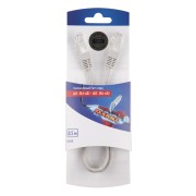 Патч-корд U/UTP RJ45-RJ45, CAT 5e, PVC, серый, 0,5м REXANT 