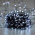 Гирлянда Роса с контроллером 50м, 500LED, IP20, 230В, зеленый провод, белое свечение 