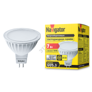 Лампа светодиодная LED 7вт 230в GU5.3 белая Лампа светодиодная LED 7вт 230в GU5.3 белая