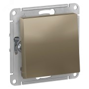 Переключатель одноклавишный ATLASDESIGN схема 6 10АХ механизм шампань Переключатель одноклавишный ATLASDESIGN схема 6 10АХ механизм шампань