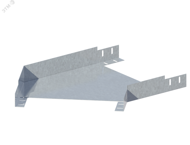 Лоток угловой горизонтальный ЛМс-135Г 600х100-1,2ц УТ2,5