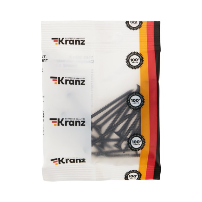 Саморез гипсокартон-металл KRANZ 3.5х51, пакет (20шт.)