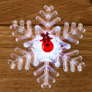 Олень на снежинке 9,5x9,5 см Олень на снежинке 9,5x9,5 см