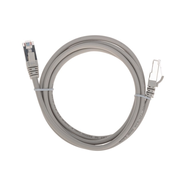  Патч-корд F/UTP, CAT 5e, RJ45-RJ45, 26AWG, LSZH, серый, 1,5м  REXANT