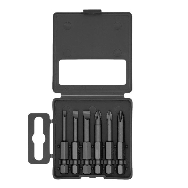 Набор бит SL/PZ/PH Industrial 50мм в кейсе 6 бит FELO 03092516 Набор бит SL/PZ/PH Industrial 50мм в кейсе 6 бит FELO 03092516