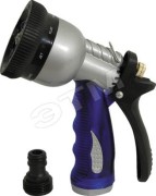 Пистолет для полива, 8 режимов, синий Профи 170 мм