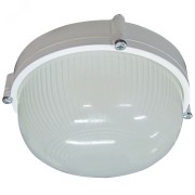 Светильник НПП-03-100-009 IP65 Банник 1101 Круг   большой матовый/корпус белый Светильник НПП-03-100-009 IP65 Банник 1101 Круг   большой матовый/корпус белый