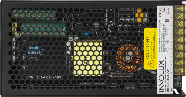 Драйвер для светодиодной ленты 93 513 ИП-500-IP20-24V INNOLUX 93513 Драйвер для светодиодной ленты 93 513 ИП-500-IP20-24V INNOLUX 93513