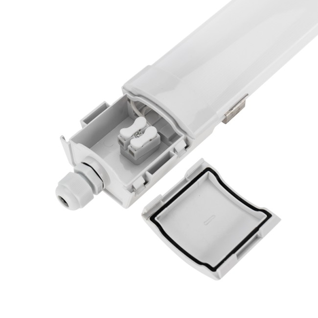 Светильник линейный пылевлагозащищенный ССП IP65 18Вт 185-265В 6500K холодный свет 0,6м REXANT Светильник линейный пылевлагозащищенный ССП IP65 18Вт 185-265В 6500K холодный свет 0,6м REXANT