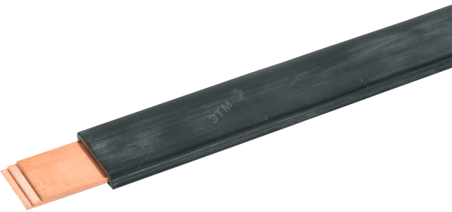Шина медная гибкая изолированная ШМГ 8x(40x1мм) 2м IEK