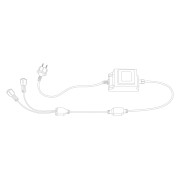 Трансформатор 230В - 24В, 80 Вт, 2 подключения по 50 м NEON-NIGHT