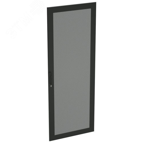 Дверь одностворчатая перфорированная для шкафов IT CQE 45U шириной 800 мм черн