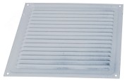 Решетка вентиляционная, металлическая, 200х200 мм, без сетки, антик белый Решетка вентиляционная, металлическая, 200х200 мм, без сетки, антик белый