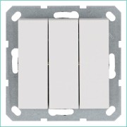 Выключатель 3-кл. 10А IP20 механизм бел. глянцевый Jasmart G3031W