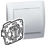 Galea Life Выключатель двухклавишный кнопочный PRO21 Galea Life Выключатель двухклавишный кнопочный PRO21