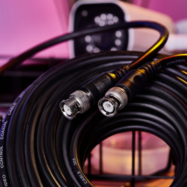 Кабель соединительный BNC - BNC, длина 20 метров REXANT Кабель соединительный BNC - BNC, длина 20 метров REXANT