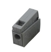 224-101 Клемма для осветительного оборудования (1,0-2,5)/(0,5-2,5) мм², серая (100 шт./уп.) WAGO 224-101 Клемма для осветительного оборудования (1,0-2,5)/(0,5-2,5) мм², серая (100 шт./уп.) WAGO