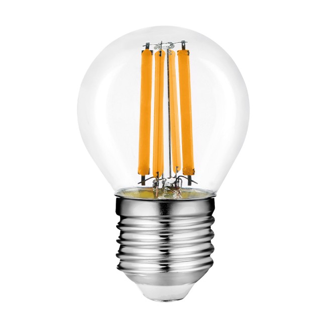 Светодиодная лампа WOLTA FILAMENT WF-G45-12W4KE27 12Вт 4000K Е27 Светодиодная лампа WOLTA FILAMENT WF-G45-12W4KE27 12Вт 4000K Е27