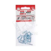 Болт DIN933 М5х16 шестигранная голова полная резьба оцинкованный (20 шт) Болт DIN933 М5х16 шестигранная голова полная резьба оцинкованный (20 шт)